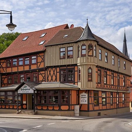 Hotel Schlossblick แวร์นิกโกโรเดอ ภายนอก รูปภาพ
