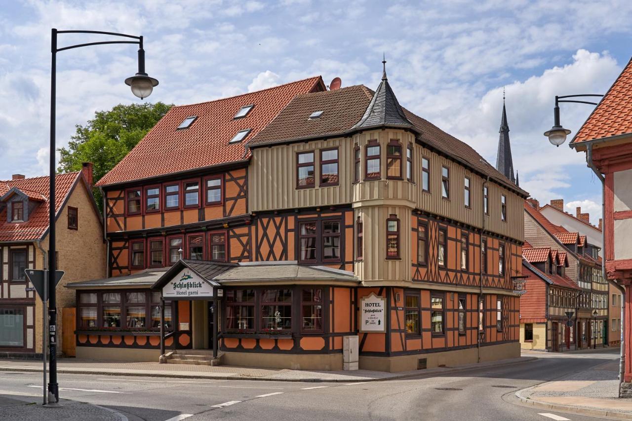 Hotel Schlossblick แวร์นิกโกโรเดอ ภายนอก รูปภาพ
