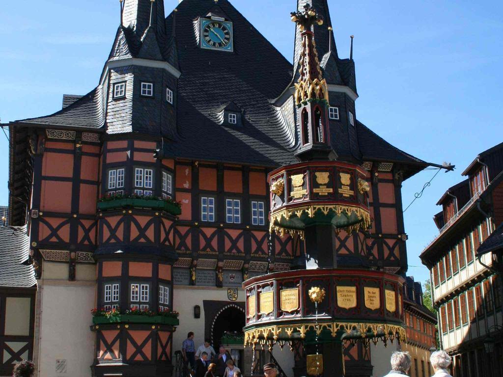 Hotel Schlossblick แวร์นิกโกโรเดอ ภายนอก รูปภาพ